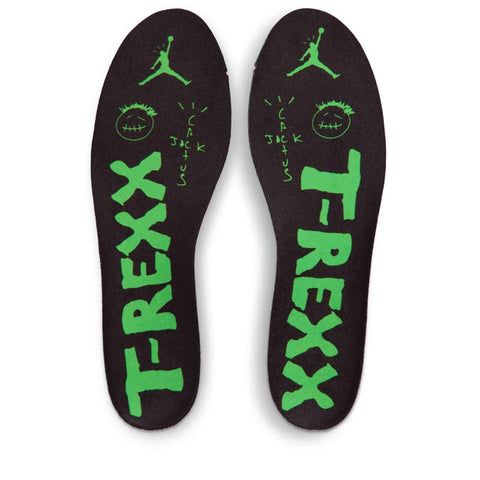 Travis Scott x Jordan CJ1 T-Rexx - Green Spark/Vapor Green