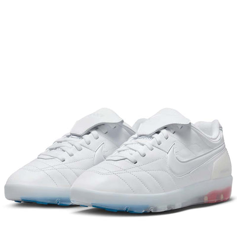 Jacquemus x France x Nike Cryoshot Tiempo R10 - White/White