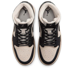 Women's Air Jordan 1 Mid SE - Off Noir/Chalk