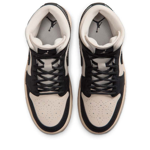 Women's Air Jordan 1 Mid SE - Off Noir/Chalk
