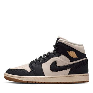 Women's Air Jordan 1 Mid SE - Off Noir/Chalk