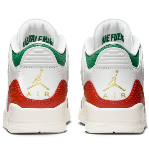 Air Jordan 3 Retro 'El Vuelo' - Summit White/Metallic Gold