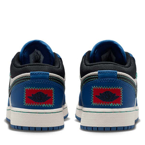 Air Jordan 1 Low SE (GS) - True Blue/Black