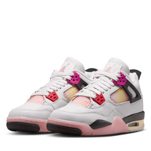 Air Jordan 4 Retro 'Comic' (GS) - Off White/Fire Pink