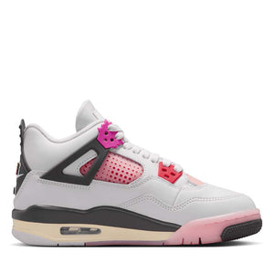 Air Jordan 4 Retro 'Comic' (GS) - Off White/Fire Pink