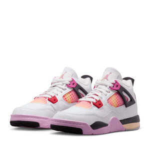Jordan 4 Retro 'Comic' (PS) - Off White/Fire Pink