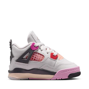 Jordan 4 Retro 'Comic' (TD) - Off White/ Fire Pink