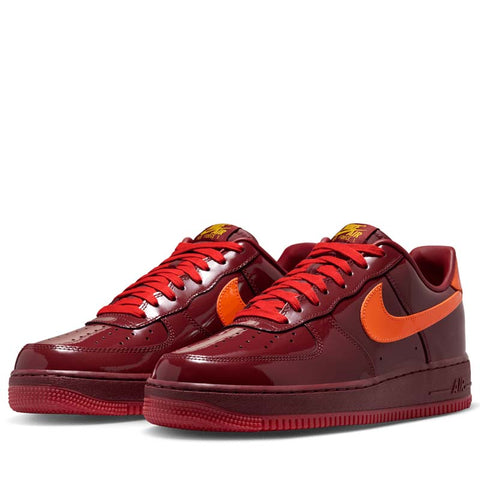 Nike Air Force 1 Low - Dark Team Red/Safety Orange