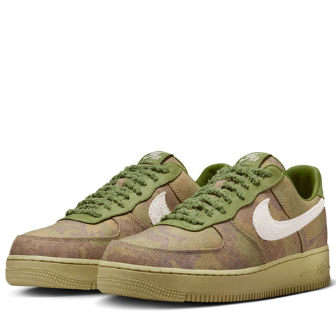Nike Air Force 1 Low QS 'Camo' - Asparagus/Wheat Grass