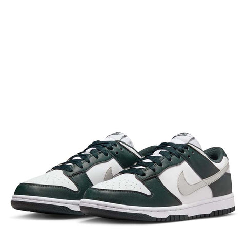 Women's Nike Dunk Low - Seaweed/Metallic Silver
