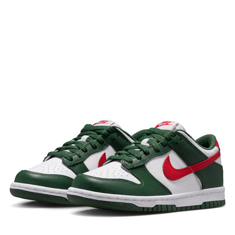 Nike Dunk Low (GS) - Fir/University Red
