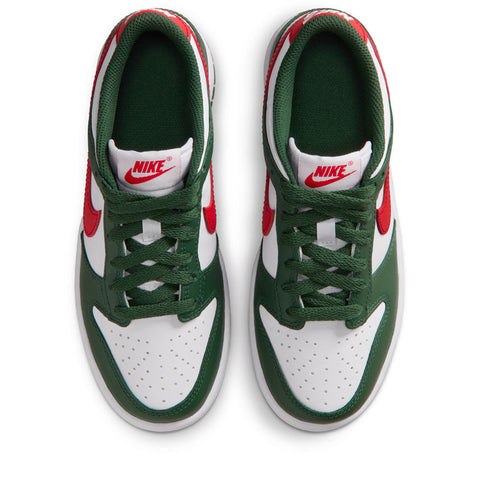 Nike Dunk Low (GS) - Fir/University Red