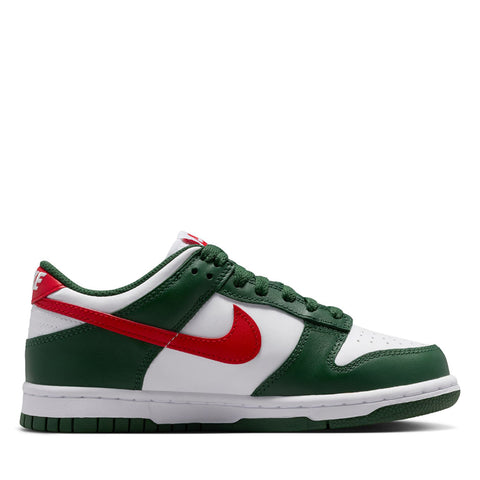 Nike Dunk Low (GS) - Fir/University Red