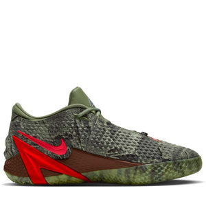 Nike Ja 4 'Halloween' - Oil Green/Bright Crimson