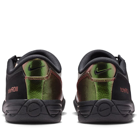 Nike T90 Premium Tiempo - Black/Red Sepia