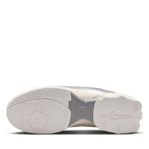 Women's Nike T90 Shox Magia - Sail/Metallic Silver