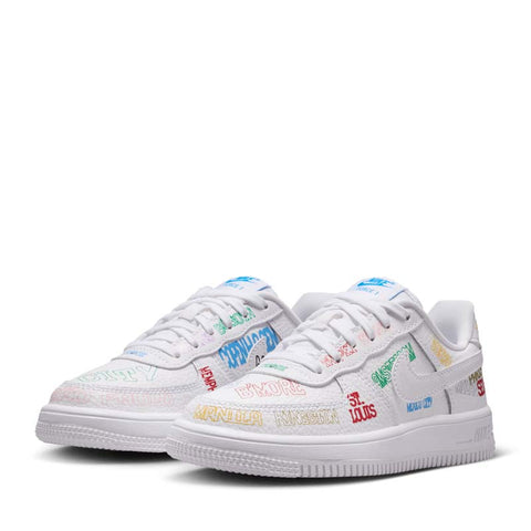 Nike Force 1 Low LV8 3 'On Tour' (PS) - White/White