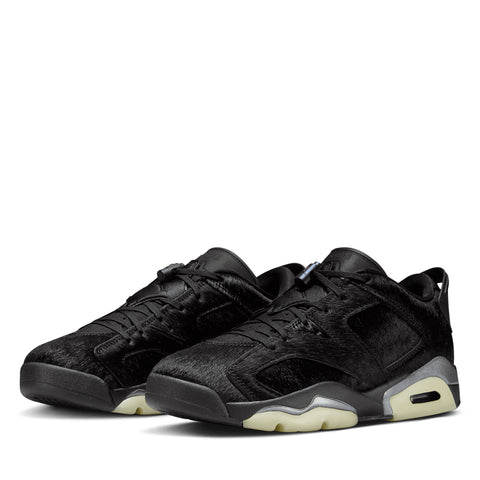 Women's Air Jordan 6 Retro Low - Black/Black
