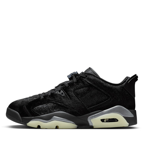 Women's Air Jordan 6 Retro Low - Black/Black