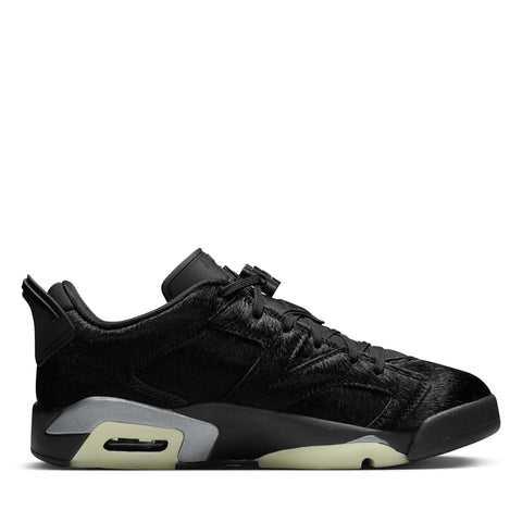 Women's Air Jordan 6 Retro Low - Black/Black