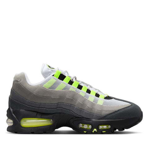 Women's Nike Air Max 95 OG - Black/Neon Yellow