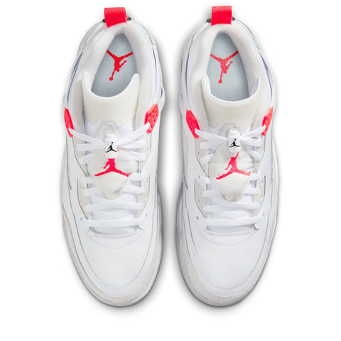 Jordan Spizike Low - White/Bright Crimson