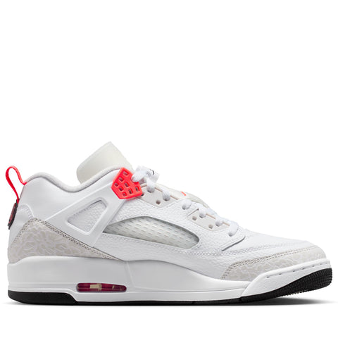 Jordan Spizike Low - White/Bright Crimson