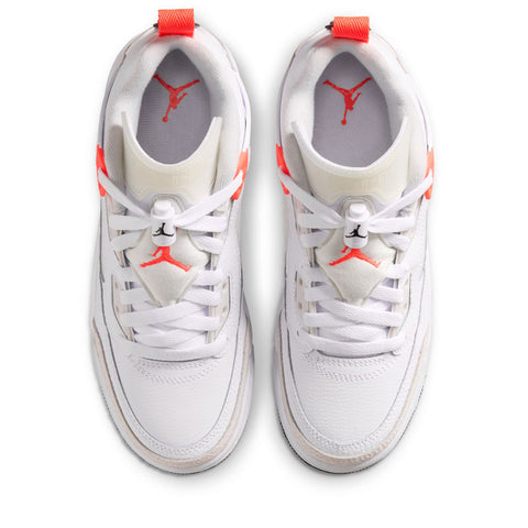 Jordan Spizike Low (GS) - White/Bright Crimson