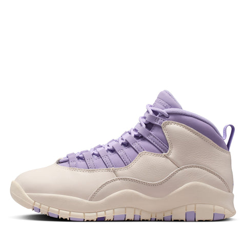 Women's Air Jordan 10 Retro - Chalk/Hydrangeas