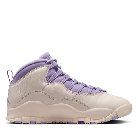 Women's Air Jordan 10 Retro - Chalk/Hydrangeas