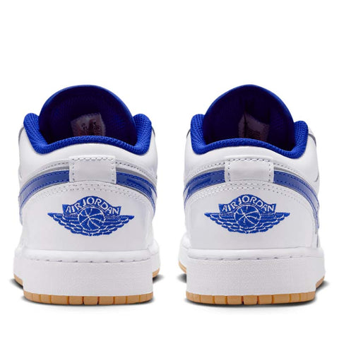Air Jordan 1 Low SE (GS) - White/Old Royal