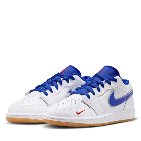 Air Jordan 1 Low SE (GS) - White/Old Royal