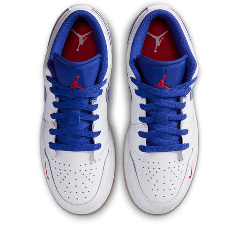 Air Jordan 1 Low SE (GS) - White/Old Royal