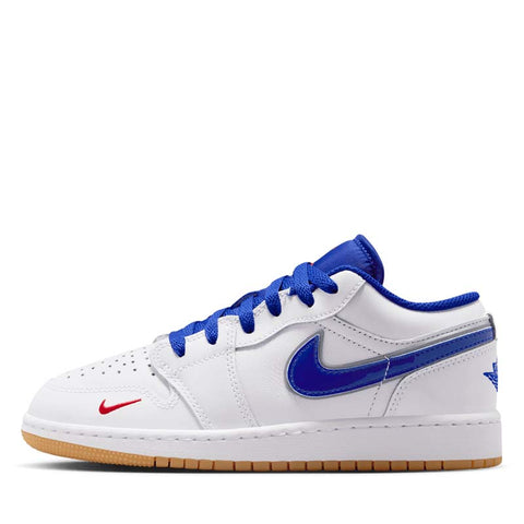 Air Jordan 1 Low SE (GS) - White/Old Royal