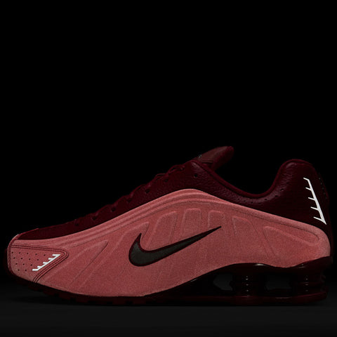 Nike Shox R4 - Gym Red/Metallic Silver