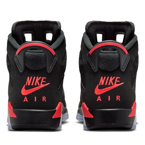 Air Jordan 6 Retro 'Reverse Infrared' (GS) - Black/Light Crimson