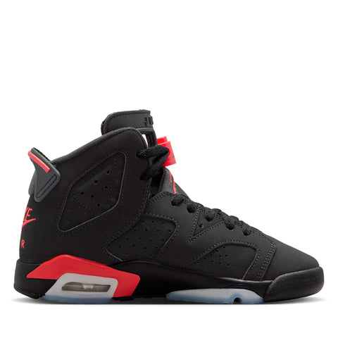 Air Jordan 6 Retro 'Reverse Infrared' (GS) - Black/Light Crimson