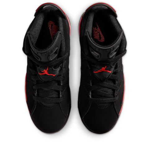 Jordan 6 Retro 'Reverse Infrared' (PS) - Black/Light Crimson