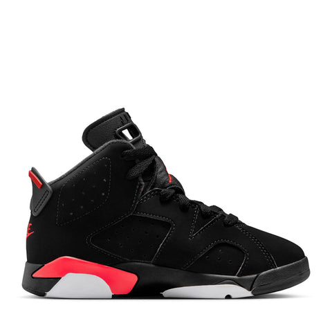 Jordan 6 Retro 'Reverse Infrared' (PS) - Black/Light Crimson