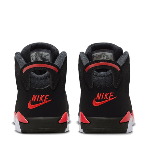 Jordan 6 Retro 'Reverse Infrared' (TD) - Black/Light Crimson