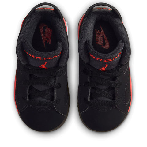Jordan 6 Retro 'Reverse Infrared' (TD) - Black/Light Crimson