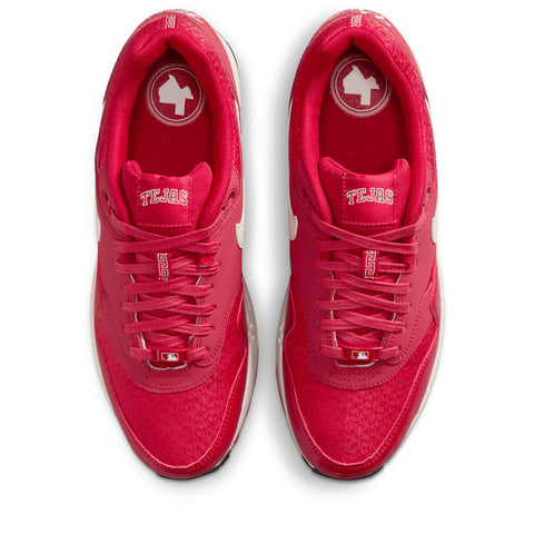 Nike Air Max 1 'Rangers' - Gym Red/Natural