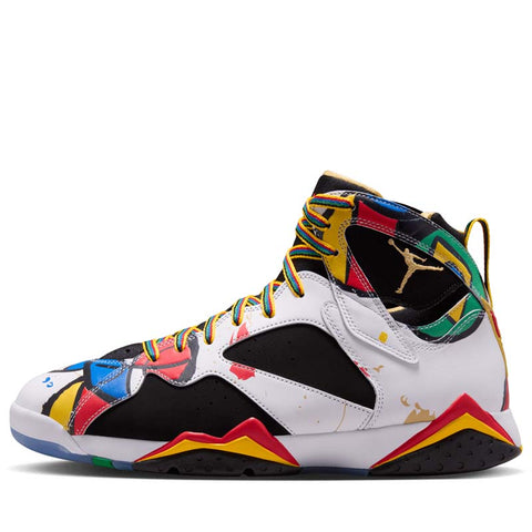 Air Jordan 7 Retro 'Miró' - White/Metallic Gold