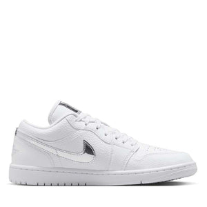 Women's Air Jordan 1 Low SE - White/Metallic Silver