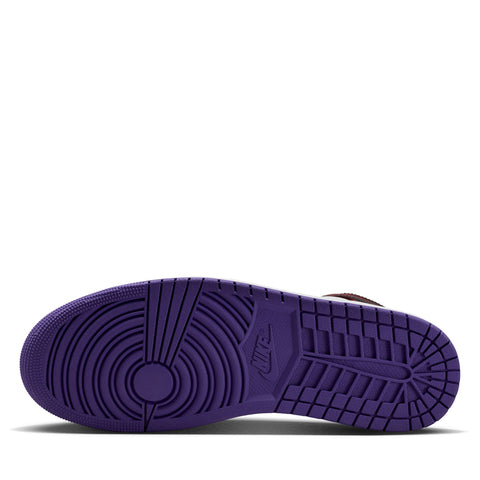 Air Jordan 1 Mid SE 'LA To Chicago' (GS) - True Red/Black