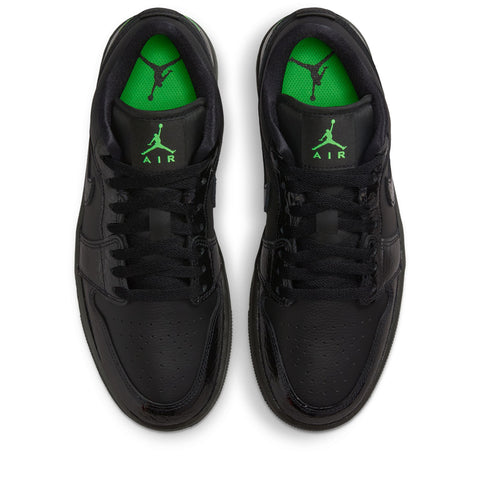 Women's Air Jordan 1 Low SE - Black/Scream Green