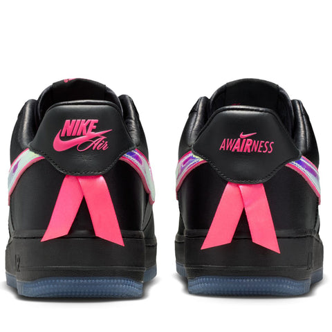 Nike Air Force 1 Luxe 'Breast Cancer Awareness' - Black/Hyper Pink