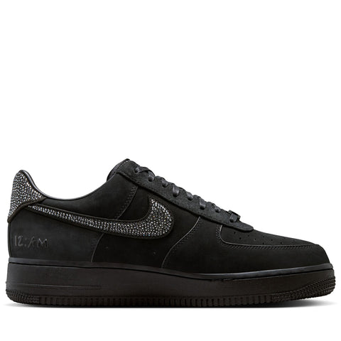 Ja Morant x Nike Air Force 1 Luxe - Black/Metallic Silver