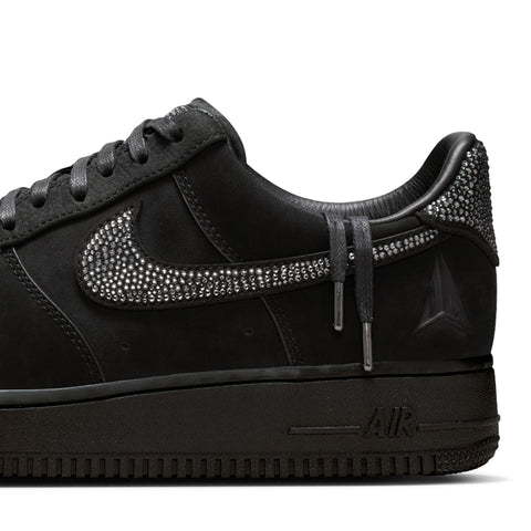 Ja Morant x Nike Air Force 1 Luxe - Black/Metallic Silver