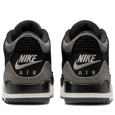Levi's x Air Jordan 3 - Black/White